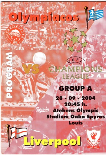 Match programme